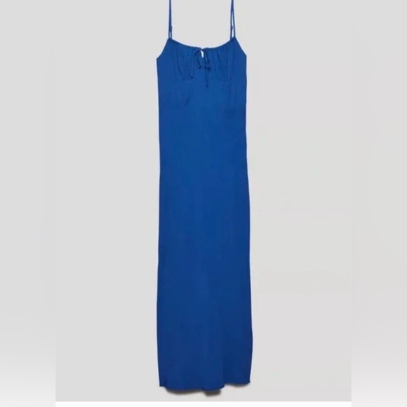 Wilfred Dresses & Skirts - Aritzia Bellow Dress in “Night Bird” Blue